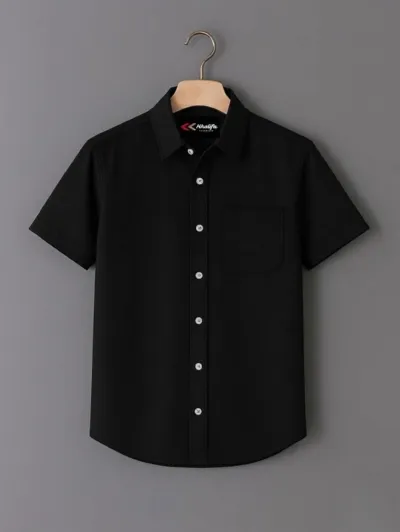 Men's Solid Half Sleeve Shirt in Soft Oxford Cotton, M to XXL
