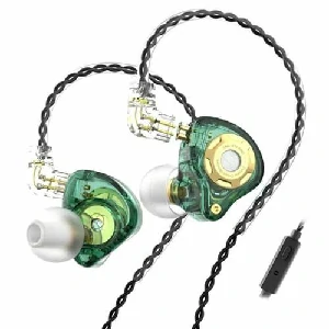 TRN MT1 Pro Professional Hi-Fi Dynamic Driver In-Ear Monitor Earphone – Green