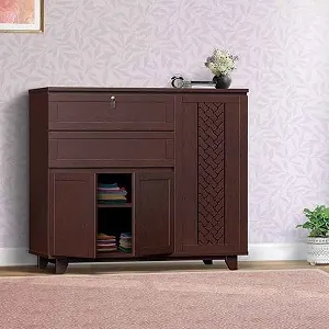 Regal Olivia Wooden Wardrobe Antique