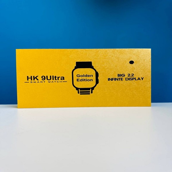 HK 9Ultra Smartwatch Golden Edition (Dual Straps)