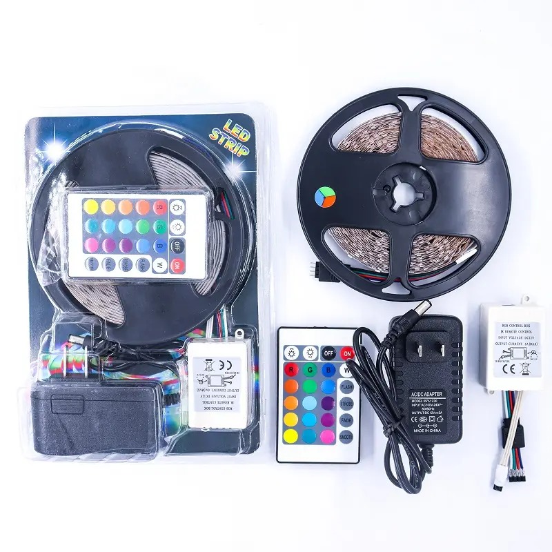 16 Feet Rgb Remote Control Led Strip Light - Rgb Light