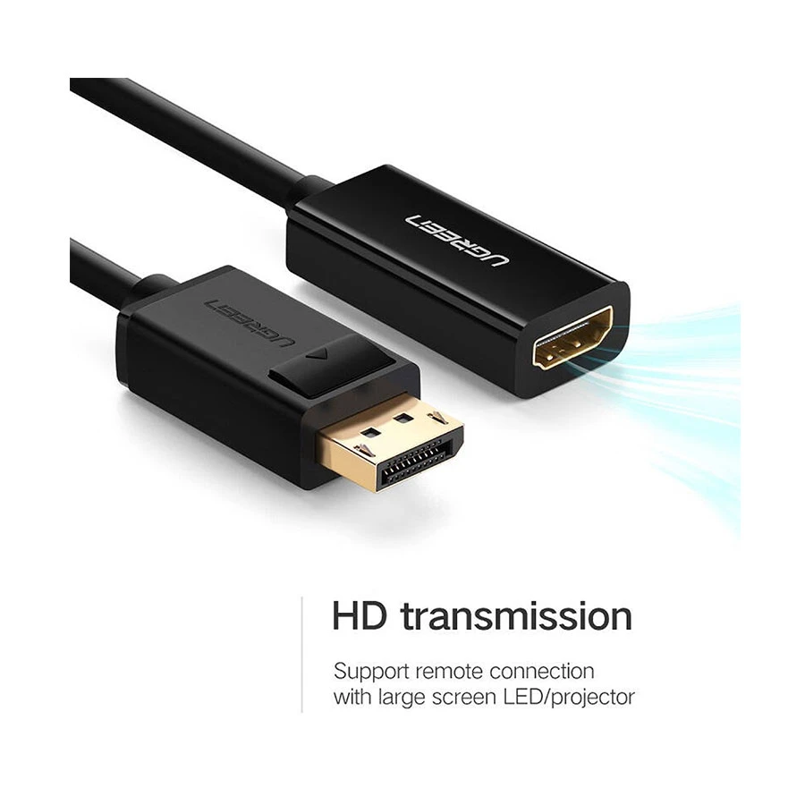UGREEN MM137 40362 DisplayPort to HDMI 1080p Converter Black