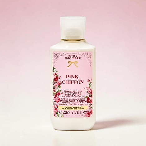 Bath & Body Works Pink Chiffon Daily Nourishing Body Lotion 236ml (USA)