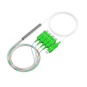 1 x 4 PLC Optical Fiber Splitter