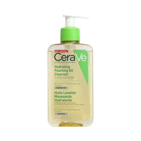 CeraVe Hydrating Foaming Oil Cleanser 236ml (France)