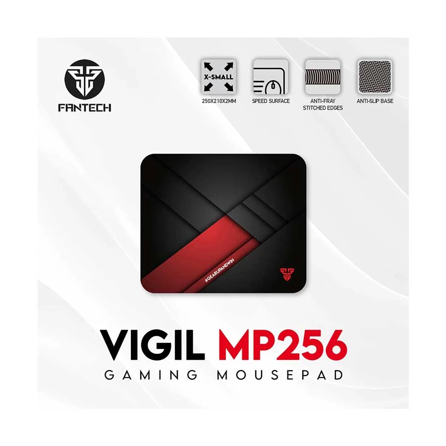 Fantech Vigil MP256 Black Gaming Mouse Pad