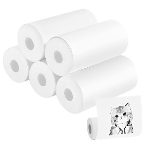 Thermal Paper for Instant Print Digital Kids Camera Printer Masha Version (1*5 Roll)