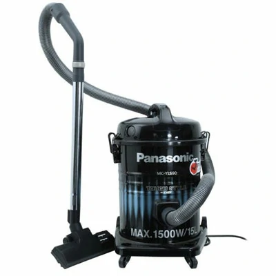 Panasonic Stainless Steel Body Drum Type Vacuum Cleaner With Blower Function, MC-YL690