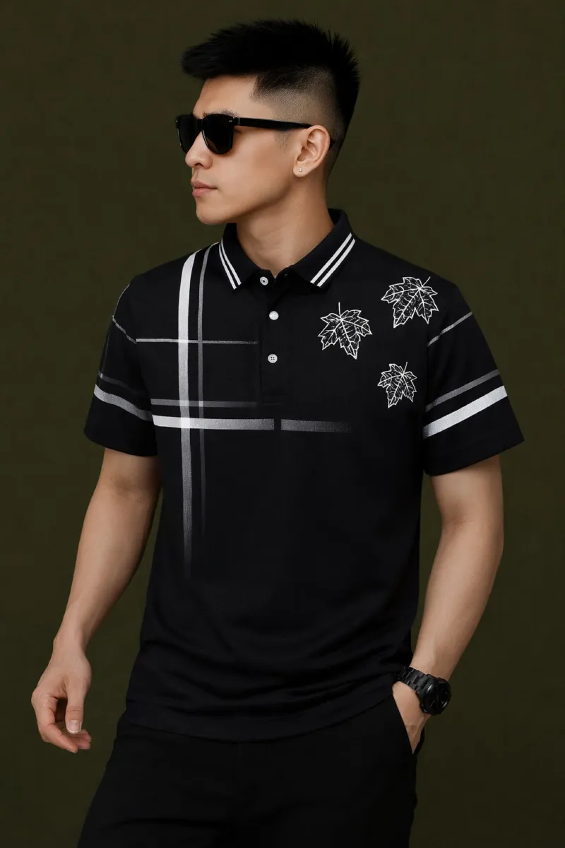 Men's Pure Cotton Polo Shirt, 200 GSM, Sizes M to XXL