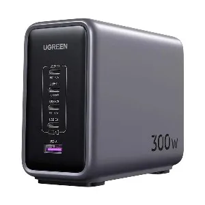 Ugreen Nexode CD333 (90903B) 5 Port USB & Quad USB-C 300W GaN Desktop Charging Station