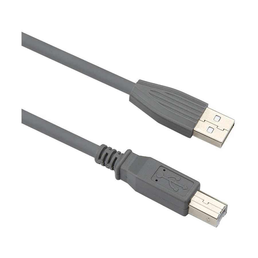 Yuanxin YUX-012 USB-A to USB-B Printer Cable 5 Meter Gray