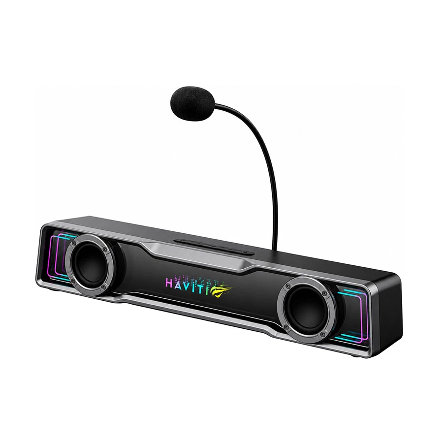 Havit SK220 RGB Gaming Bluetooth Speaker with Detachable Microphone