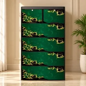 RFL Wardrobe Double 5D KD Elite - Pearl