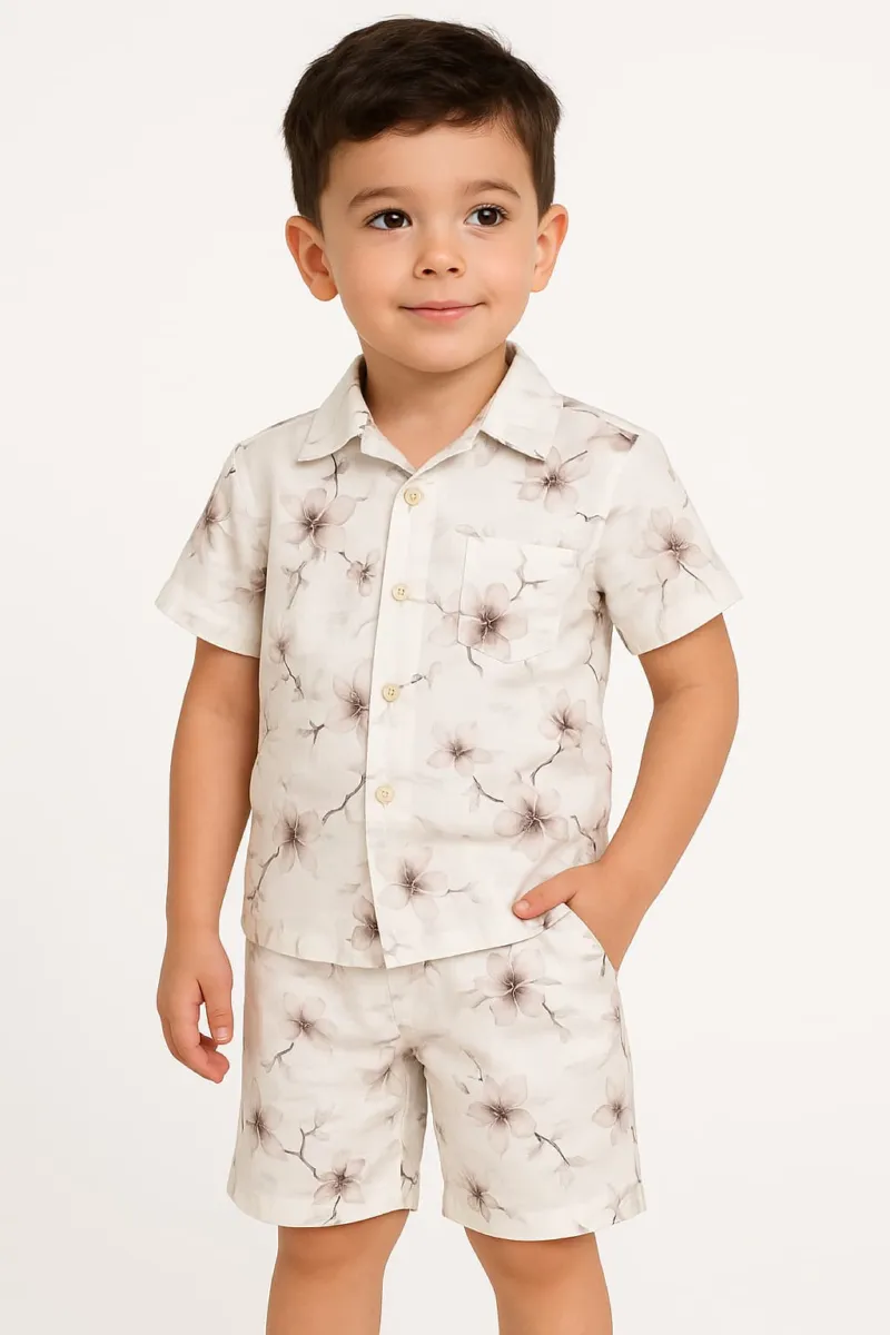 Boys' Shirt and Pant Set, 6 to 8 Years, 4 Colours