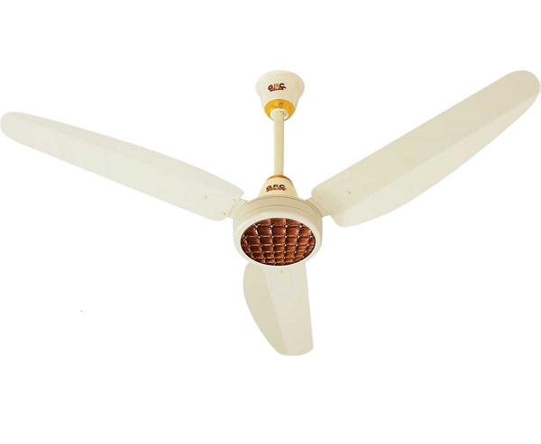 GFC Solar (AC+DC) Crown Plus Model Ceiling Fan 56 Inch Remote Control