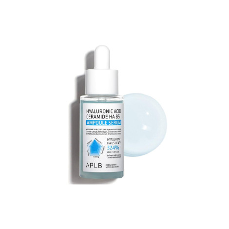APLB Hyaluronic Acid Ceramide HA B5 Ampoule Serum 40ml (Korea)
