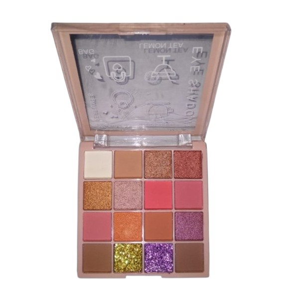 16 Color Eyeshadow Palette Lameila Glitter Diamond Sequin