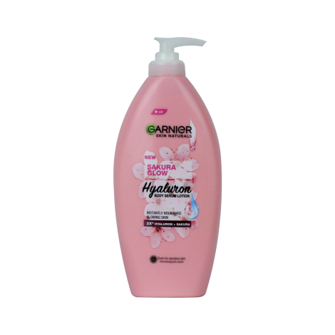 Garnier Sakura Glow Hyaluron Body Serum Lotion 400ml (Indonesia)