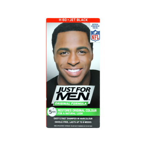 Just For Men ORIGINAL FORMULA Targets the grey in 5 minutes - Jet Black (USA)