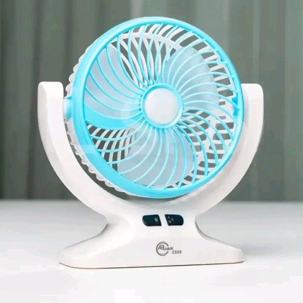 ABJAK 2508 Portable LED Light with Mini Fan