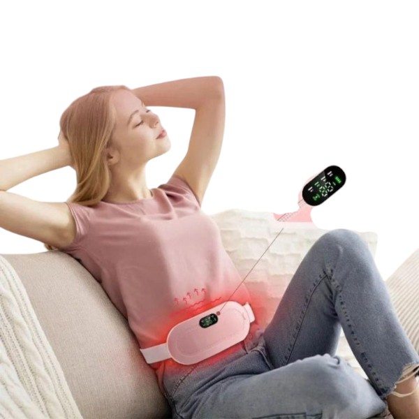 Heating pad for Period Cramps & Vibration sliming Massage belt