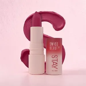 Swiss Beauty Stay All Day Lipstick - 06 Flirty