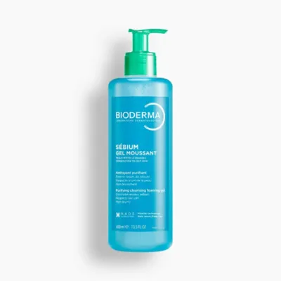 Bioderma Sebium Purifying Cleansing Foaming Gel 400ml (France)