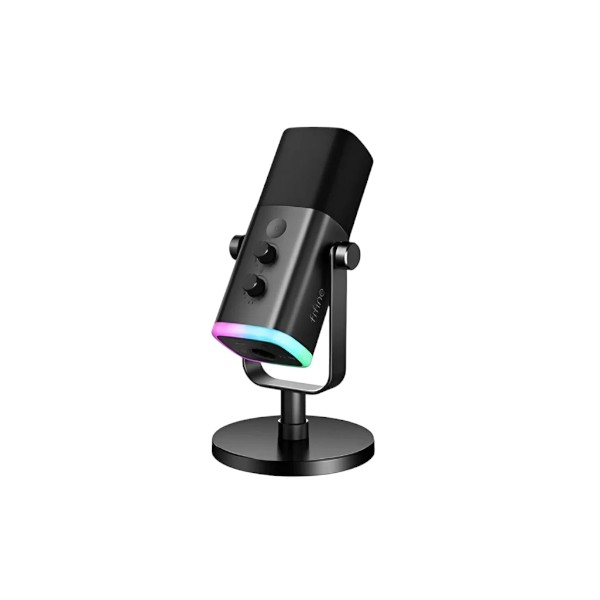 Fifine Ampligame AM8 RGB USB/XLR Dynamic Microphone