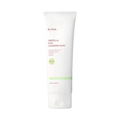 Iunik Centella Mild Cleansing Foam 120ml (Korea)