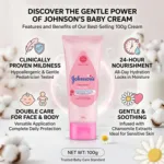 Johnson's Face & Body Baby Cream 100g (Thailand)