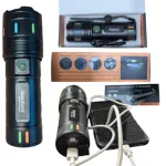 Sanford Super Bright Flashlight – White Laser LED Made in Japan 18650mAh