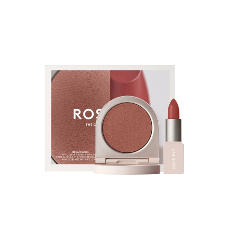 Rose Inc Cream Color Blush and Lipstick Gift Set (Italy)