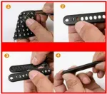 Anti-lost keychain with Mobile Number for Bicycle Car Auto Motor Cycle Key Ring Gift
