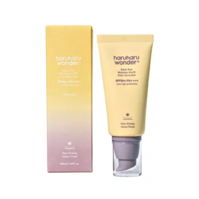 Haruharu Wonder Black Rice Moisture Airyfit Daily Sunscreen Spf50+PA++++ 50ml (Korea)