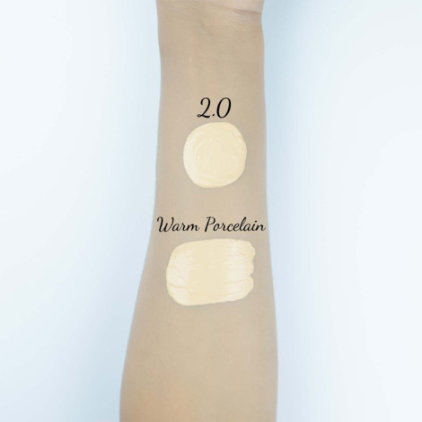 Gueriness Full Cover Matte Foundation - 2.0 Warm Porcelain (Hong Kong)