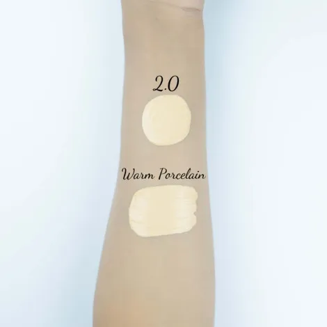 Gueriness Full Cover Matte Foundation - 2.0 Warm Porcelain (Hong Kong)