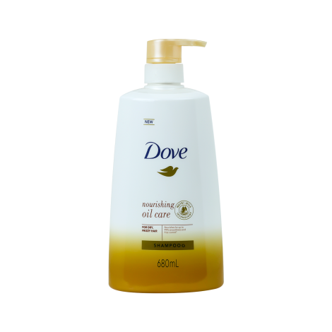 Dove Nourishing Oil Care Shampoo 680ml (Thailand)