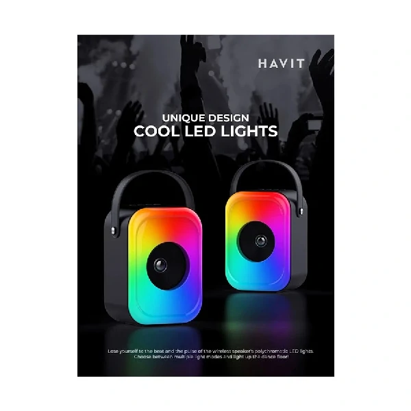 Havit SQ128BT Outdoor Bluetooth Black Speaker