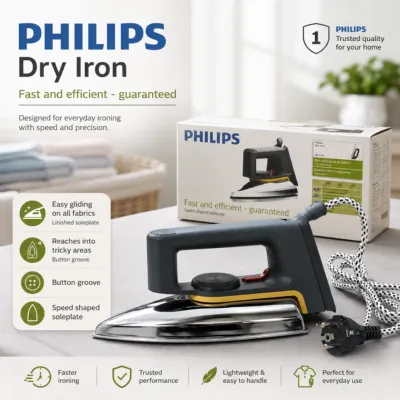 Philips HD1172 Dry Iron 1000W