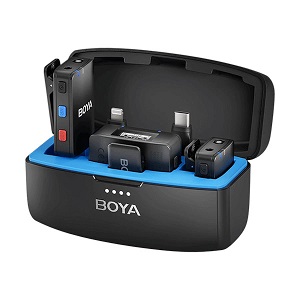 Boya Boyamic 2.4G Wireless Rechargeable Microphone with Onboard Recording