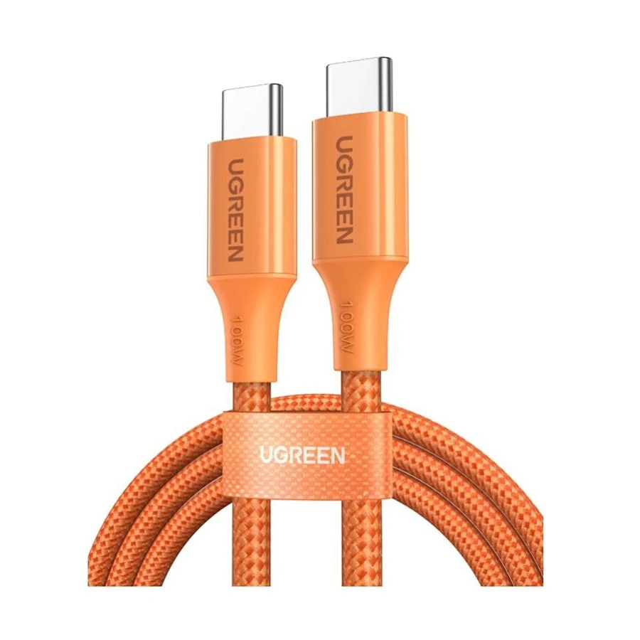 UGREEN L502 (95493) 100W USB-C to USB-C Charging Cable 1m Orange
