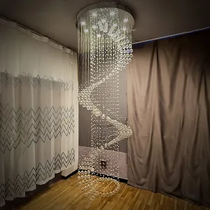 Qulik Modern Celestial DNA Chandelier Hanging Dragon Ball LED Ceiling Light (QL-8050)