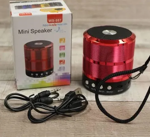WS-887 Portable Wireless Mini Bluetooth Speaker
