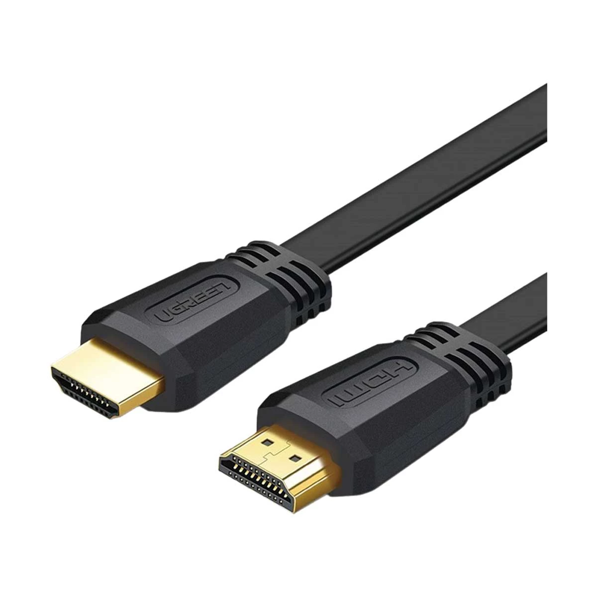 UGREEN 50820 HDMI 2.0 Male to Male 3 Meter Flat 4K Cable Black