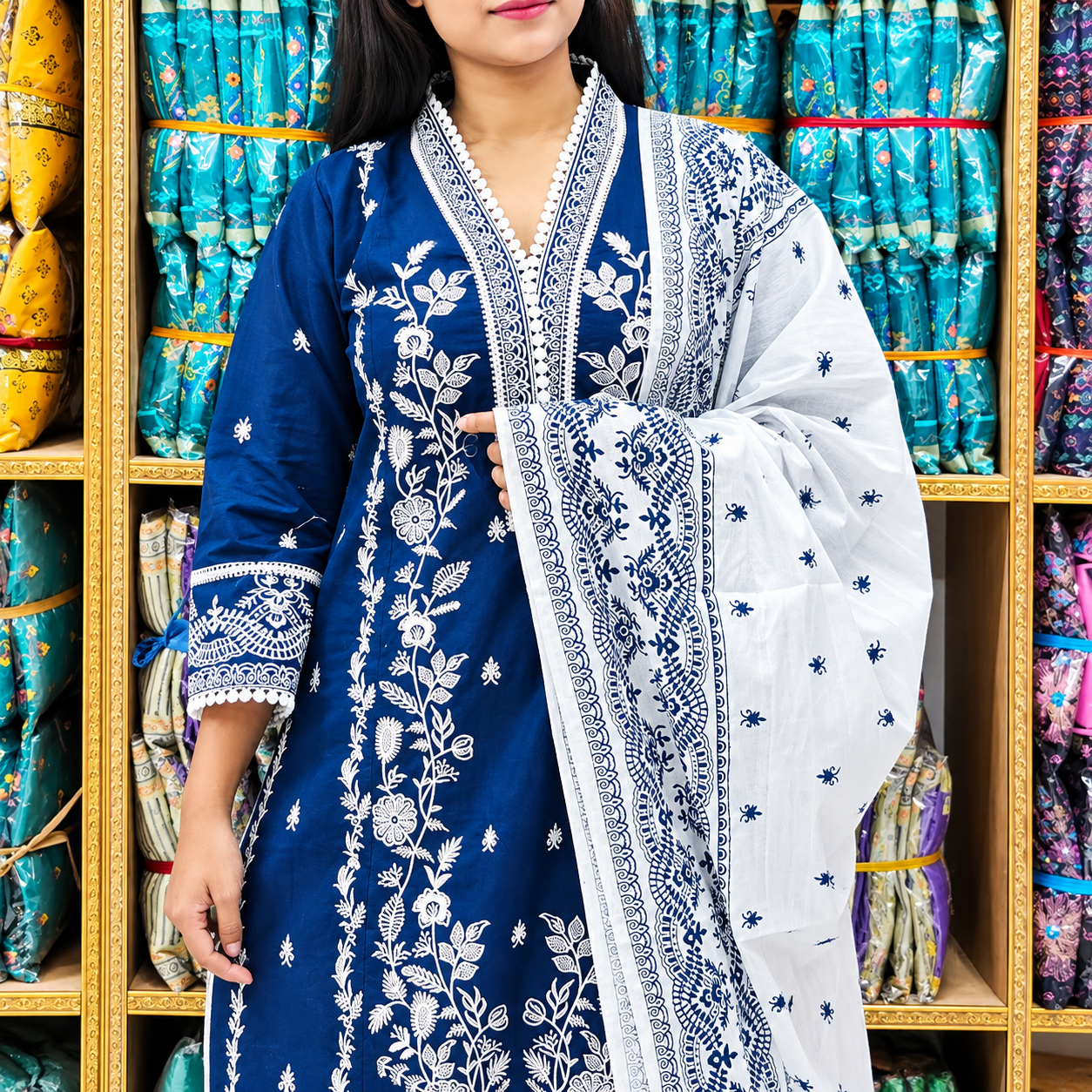 Premium Cotton Three-Piece Collection