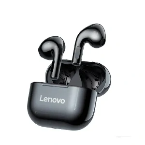 Lenovo LP40 TWS Wireless Bluetooth Earbuds – Black Color