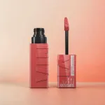 Maybelline Super Stay Vinyl Ink Liquid Lipstick - 15 Peachy (China)