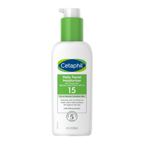 Cetaphil Daily Facial Moisturizer Sunscreen SPF 15 118ml (Canada)