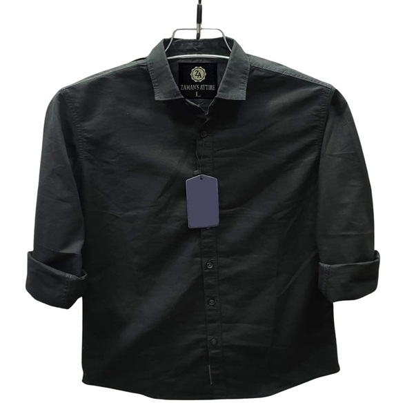 New Men's Solid Colour Color Shirt