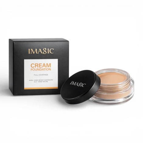 Imagic Full Coverage Cream Foundation - 125 Nude (China)